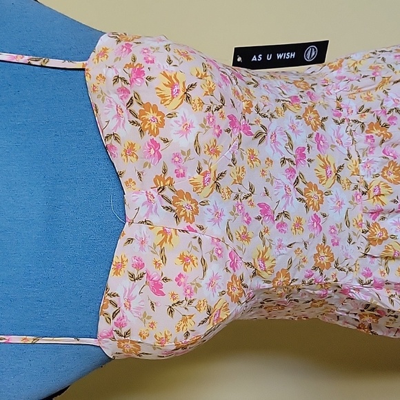 NWT As U Wish Floral Maxi Dress - Picture 4 of 11